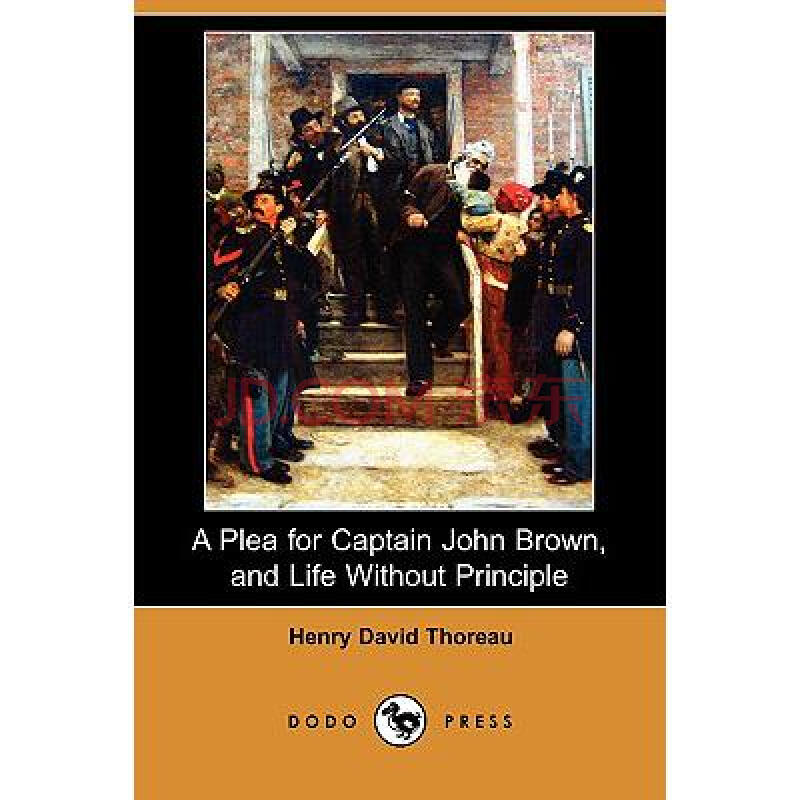 a plea for captain john brown, and life .