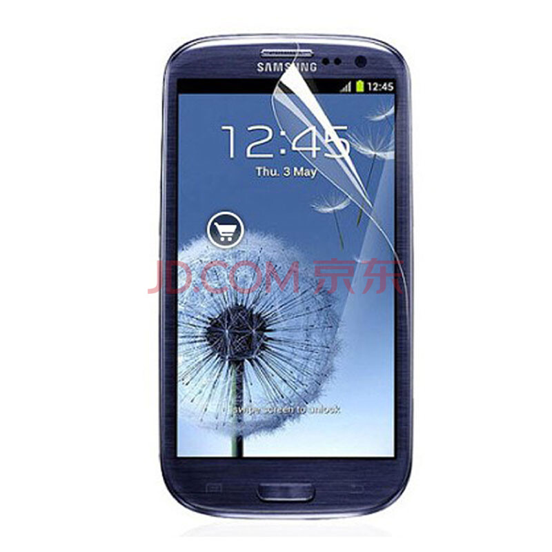 华浪 京东配送货到付款三星note2高透防刮耐磨