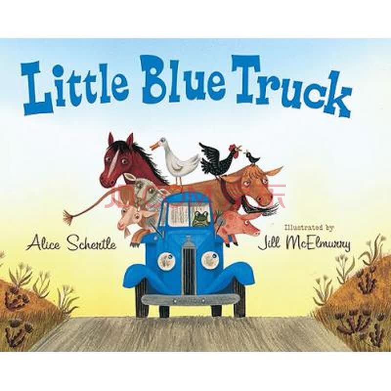 little blue truck
