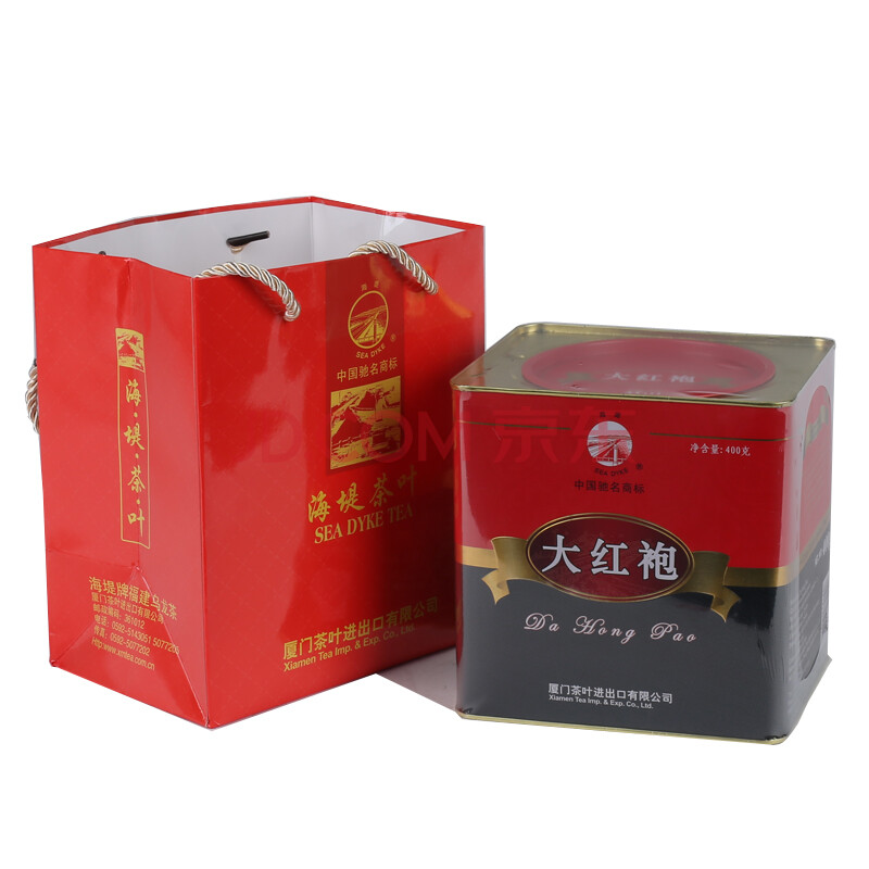 海堤 乌龙茶 武夷大红袍 at111 听装 特级 400g