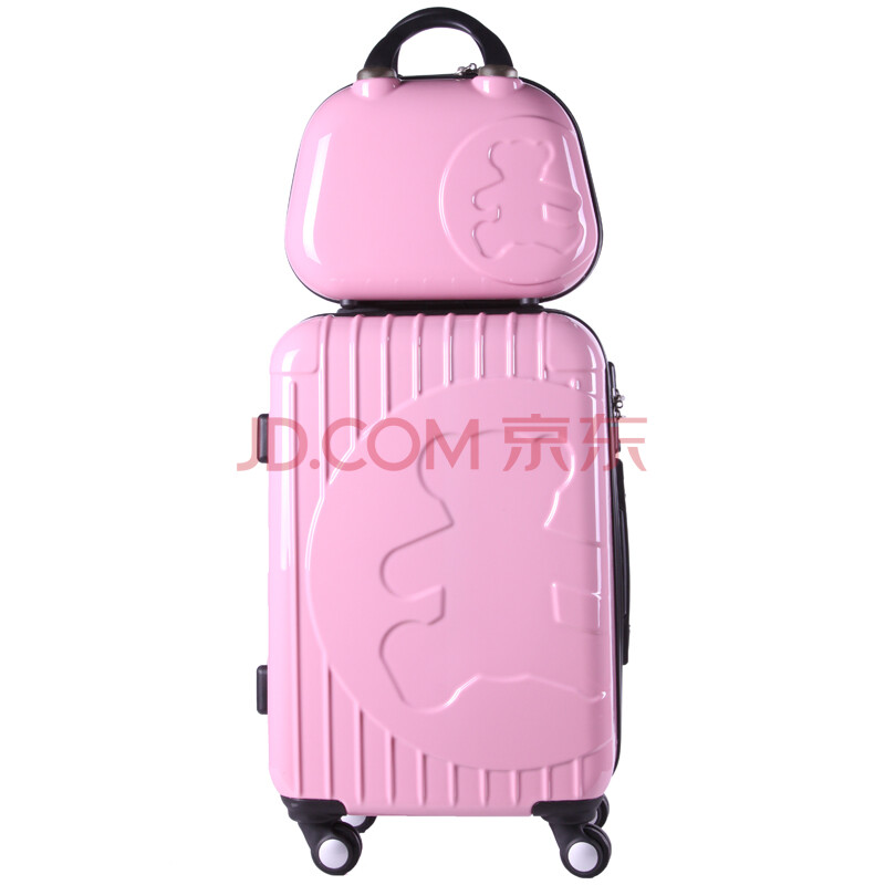 lulu熊 ABS PC 万向轮 凹凸版TX001-20寸 12寸