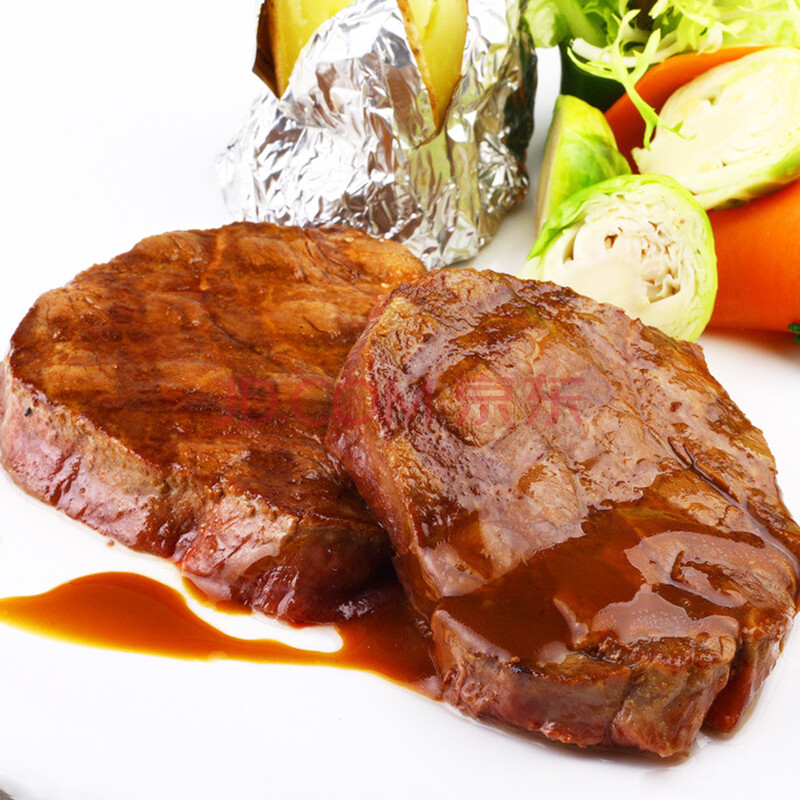 御鲜轩 香菇牛排 儿童牛肉 腌制牛排 西式美食 方便简单 200克/片 单