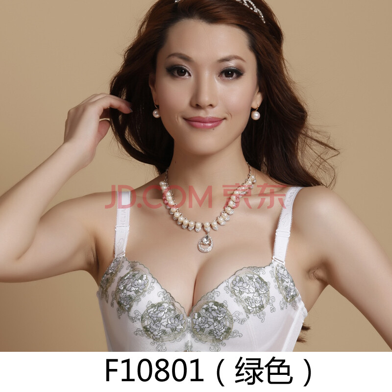 上托<em>聚拢三排扣文胸罩</em>