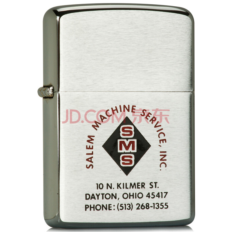 芝宝ZIPPO打火机 WL0168 美国SMS公司 铬拉