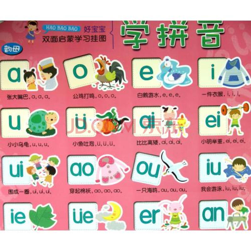 学拼音/好宝宝双面启蒙学习挂图