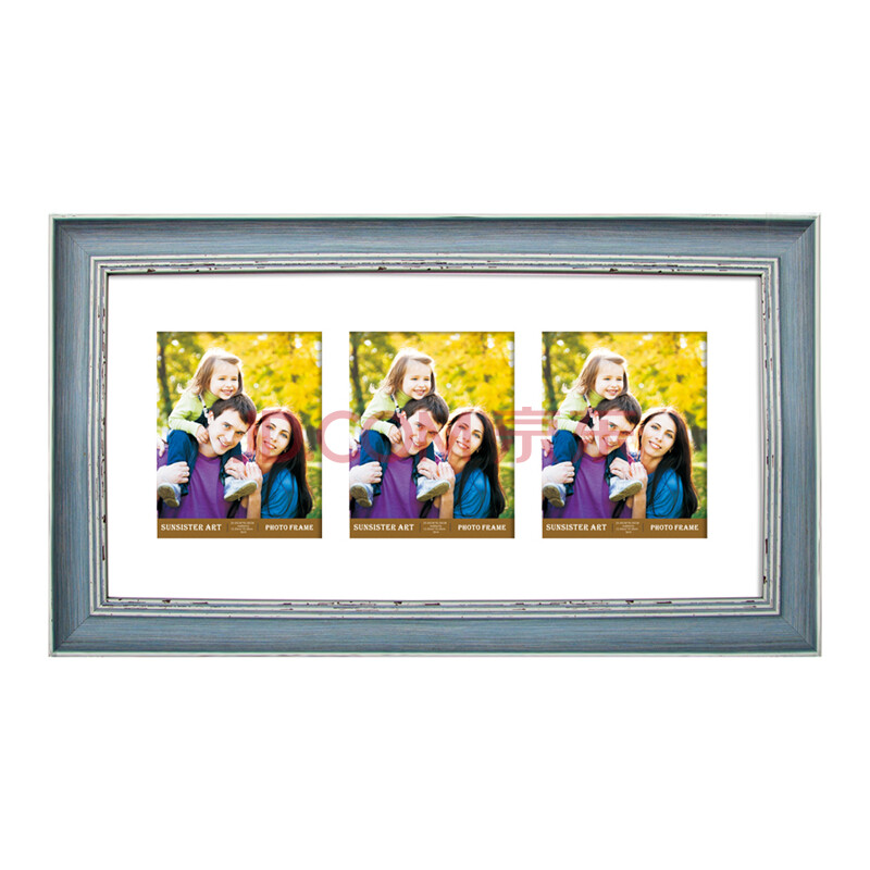 <em>太阳姊妹</em> 可放三张照片组合欧美式挂墙像框儿