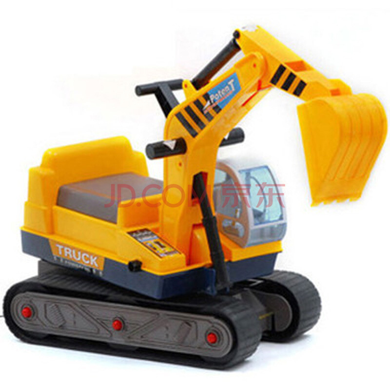 挖土机玩具 儿童挖挖机 玩具车 可坐工程车 可骑