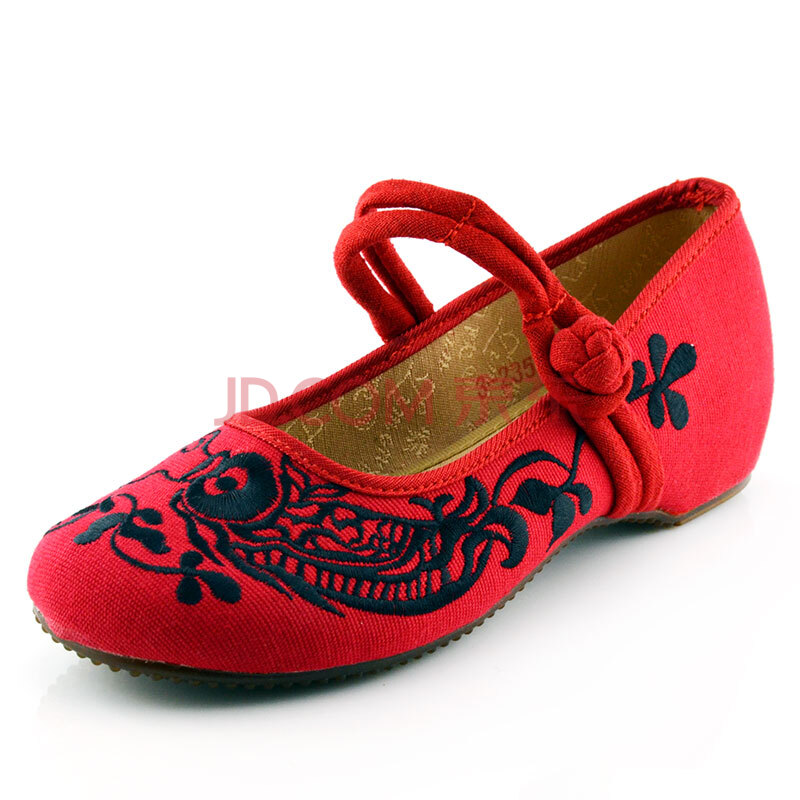 恒大鞋业 紫门院老北京布鞋 <em>女绣花鞋</em>民族风单