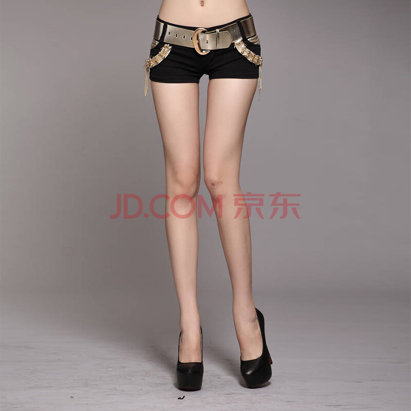 世家2014女装新款超<em>短裤</em>黑色欧美<em>女士短裤</em> 春