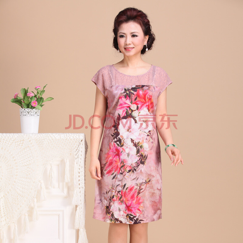 真丝连衣裙高档桑