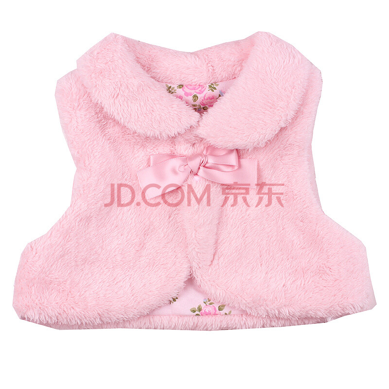 棉益屋 女童<em>珊瑚绒马甲</em> 婴<em>幼儿</em>马夹 宝宝珊瑚绒