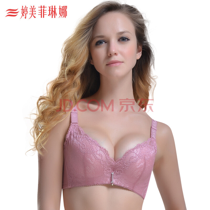 婷美正品 2014夏装新品<em>全棉文胸</em>性感蕾丝聚拢