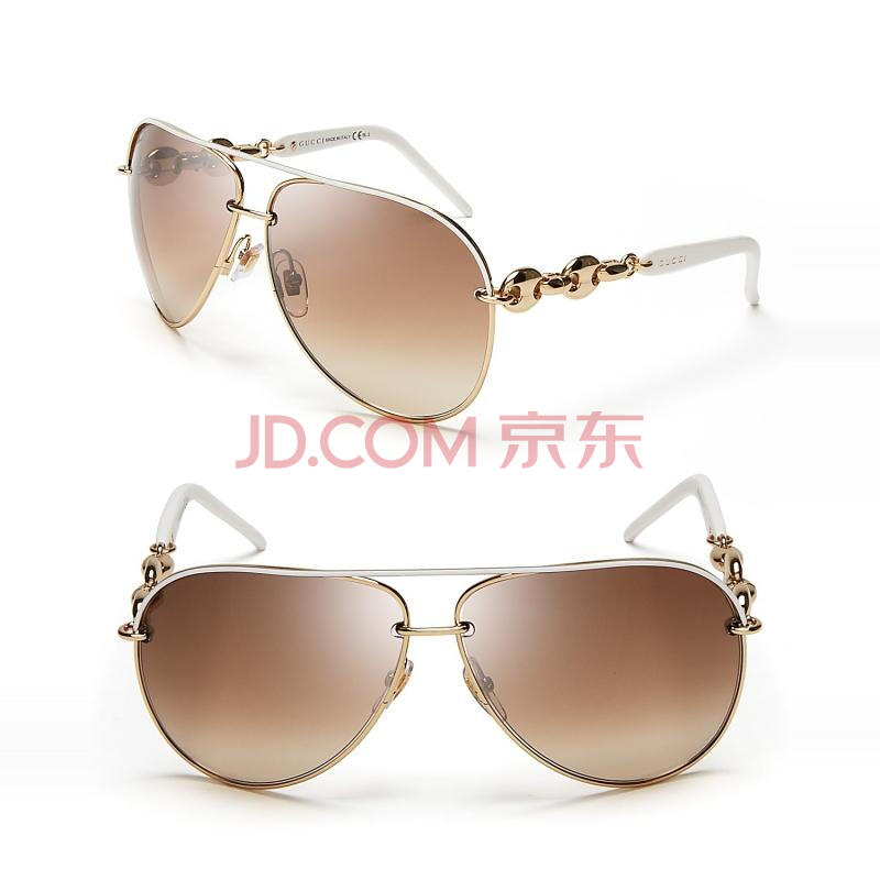 古驰 Gucci <em>女式太阳镜</em> White Q00134335图片