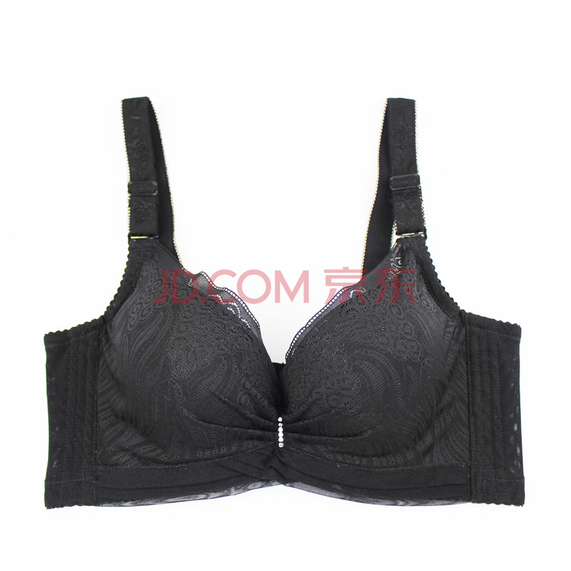 竹纤维内衣<em>文胸</em> 聚拢B<em>罩杯</em> 黑色 <em>34</em>/<em>75</em>B图片-京