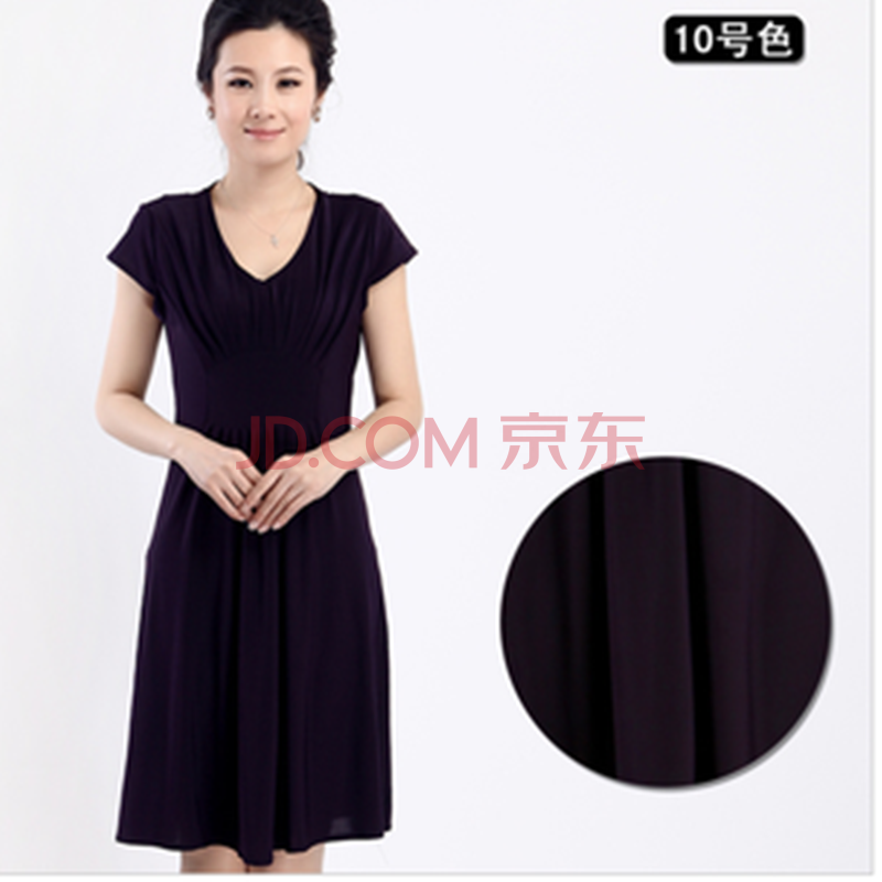 2014新款春款 中老年<em>连衣裙</em>夏季<em>女装中年</em>妈妈