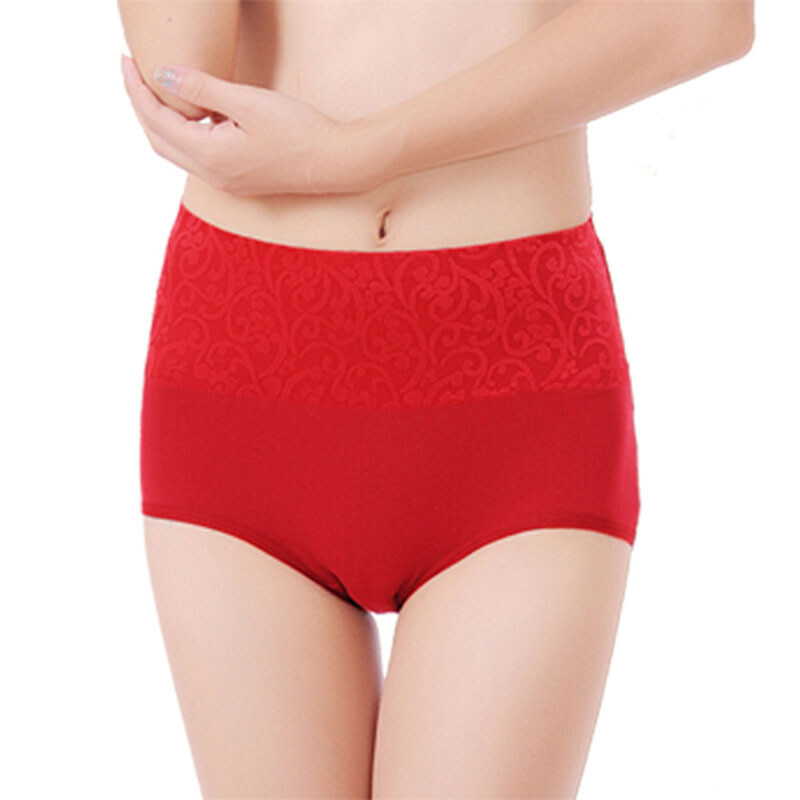 仙痕Xianhen<em>女内裤</em>纯棉中腰 大码胖MM女士纯