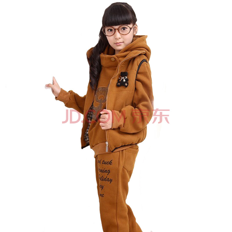 调皮包包 童装 女童 <em>16岁女孩衣服</em>冬装 大童女