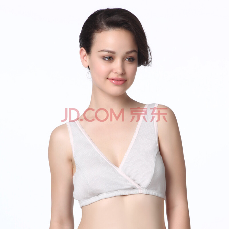 亚洲妈妈<em>孕妇前交叉哺乳</em>半身<em>胸衣</em> WX13302 粉