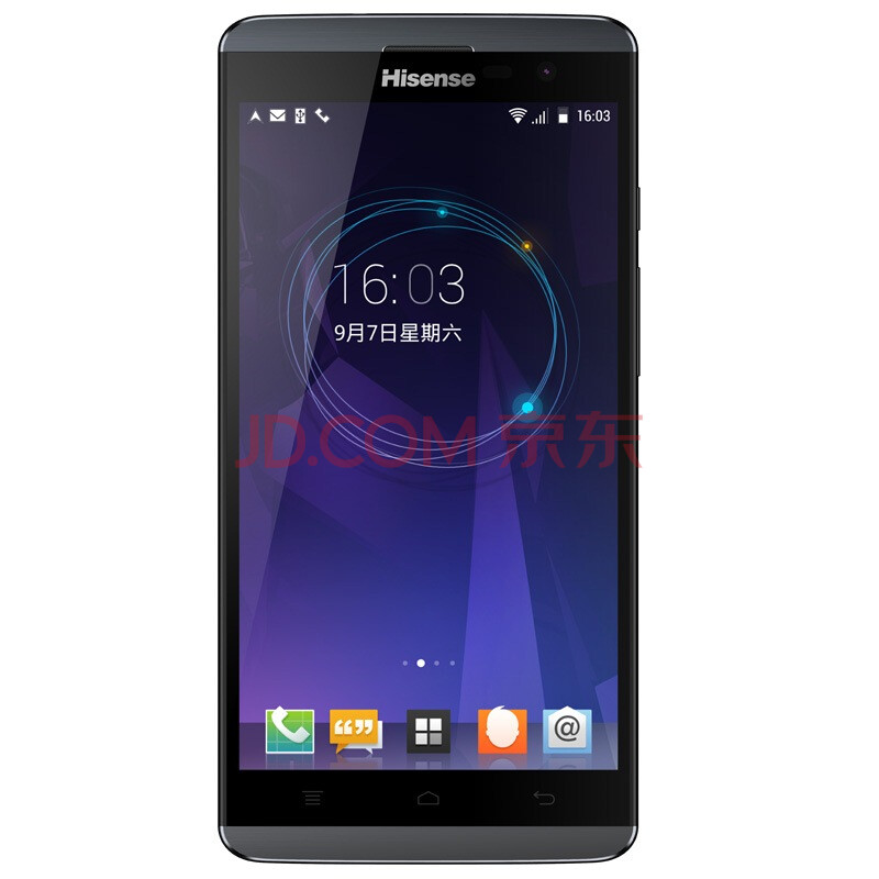 海信MIRA ⅡEG980 电信3G手机(黑灰色)CDM