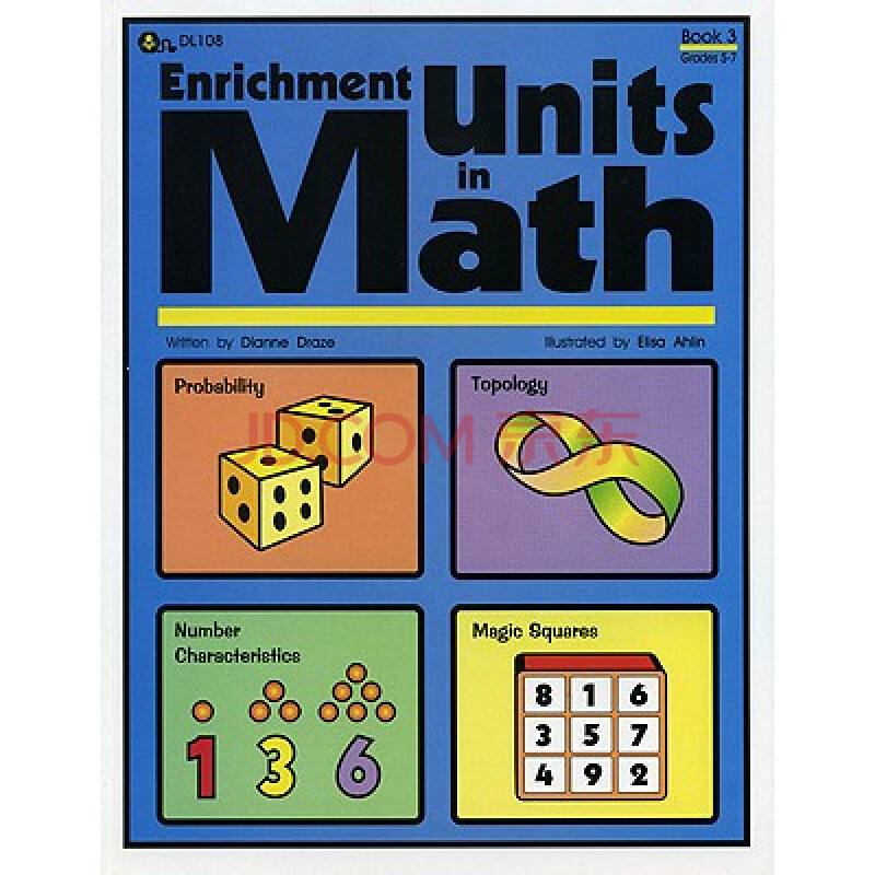 【预订】enrichment units in math book 3