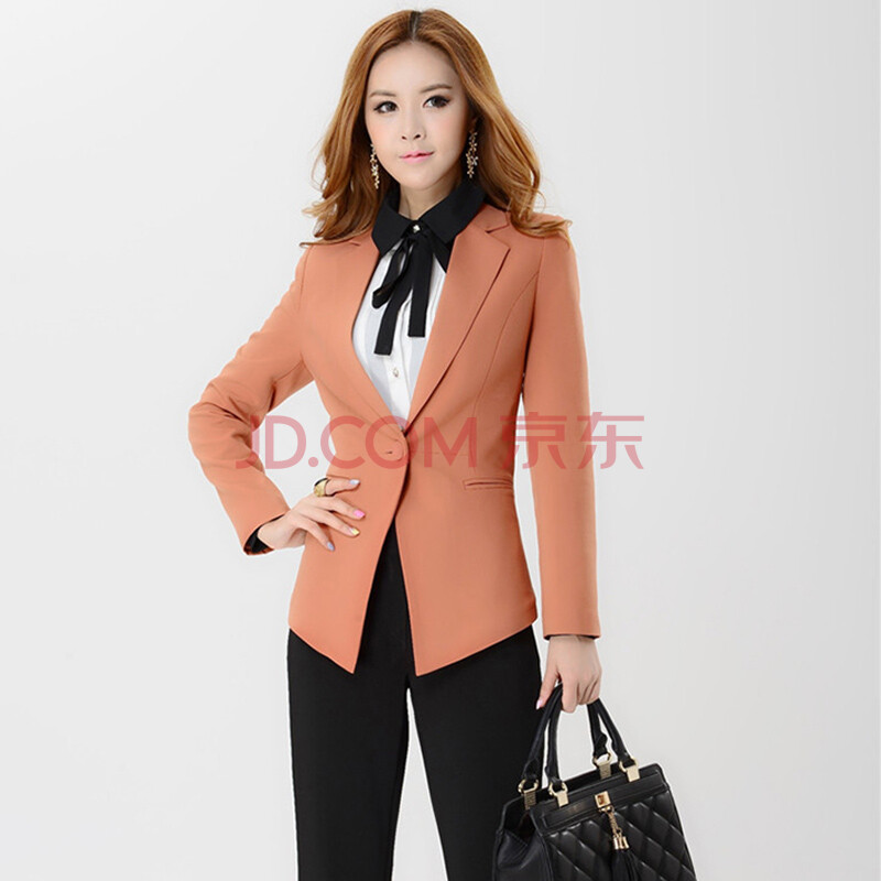 韩版西装外套<em>女正装</em>工作服