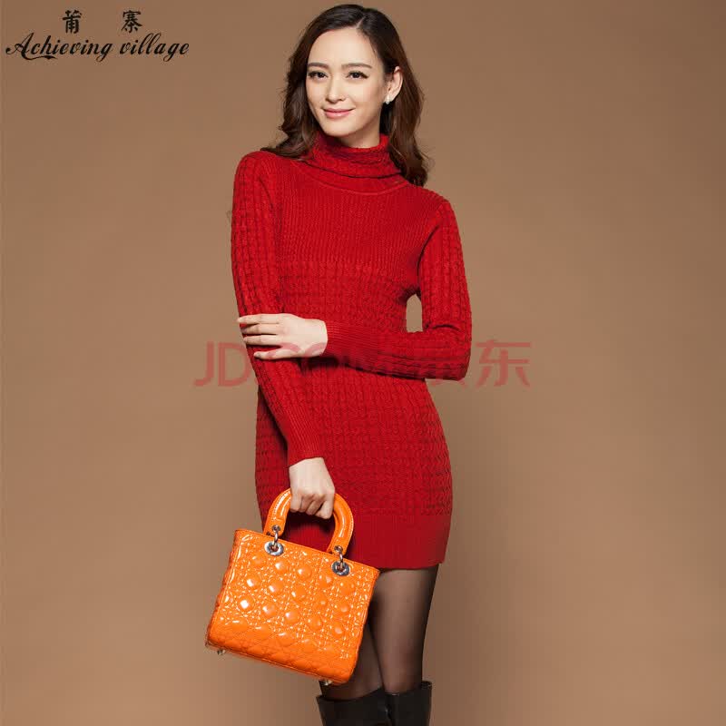 莆寨 【<em>货到付款</em>】女装2014春装新款高领<em>毛衣</em>
