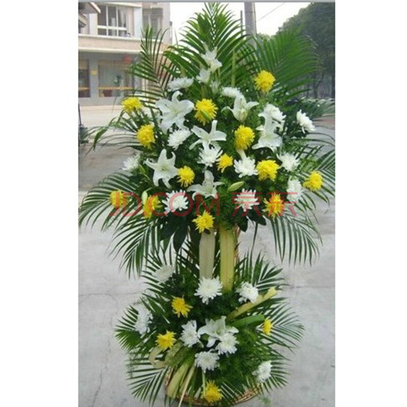 祭奠花篮+悼念花篮