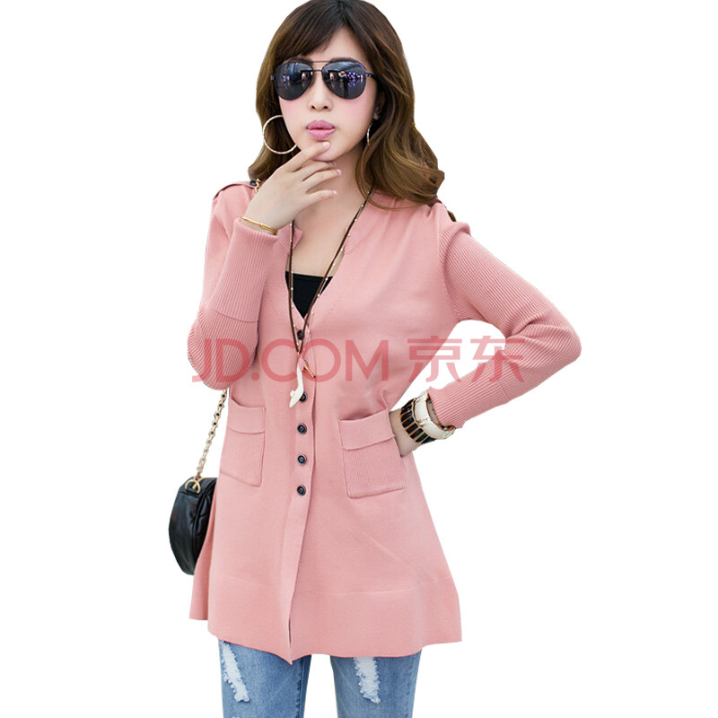 秋冬孕妇装 长<em>开衫</em>孕妇开衫针织衫 <em>秋款针织开</em>