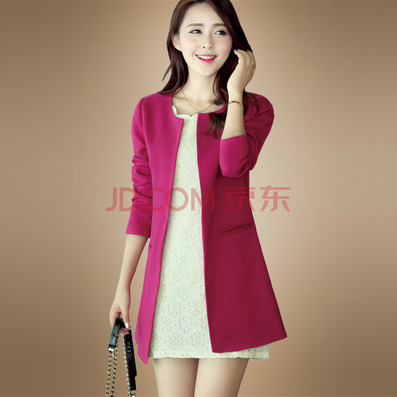 2014春秋装新款 韩版修身显瘦<em>女士</em>小西装 <em>风衣</em>