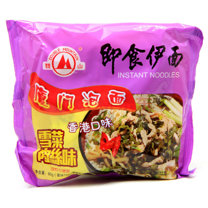 厦门泡面雪菜肉丝味630g 双山即食伊面 方便面拌面条汤面