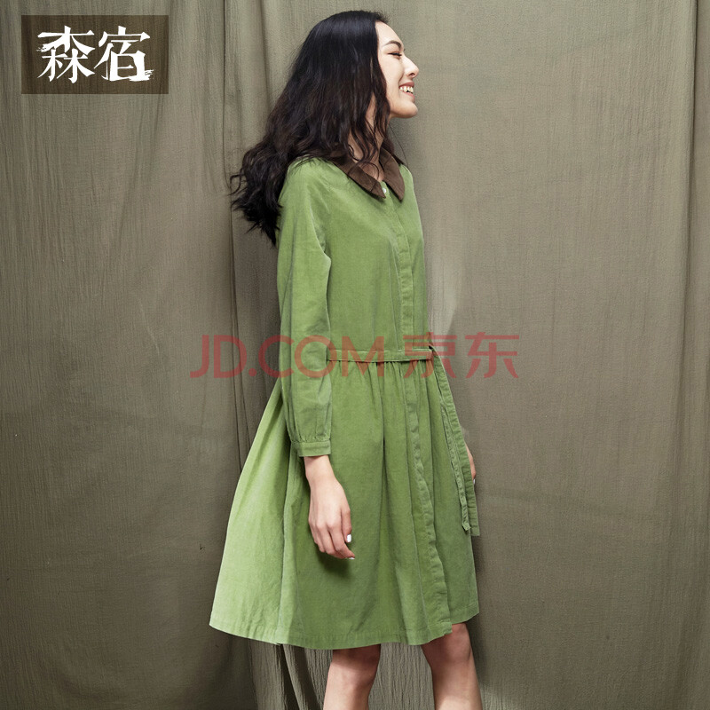 设计师品牌<em>女装森宿</em> 女诗人 2014新款春装 灯芯