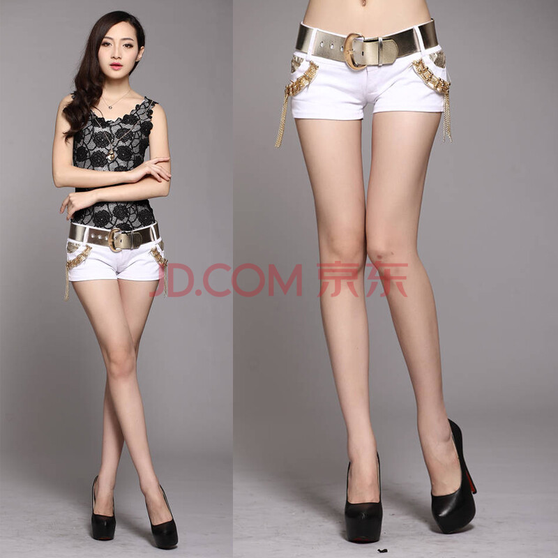 <em>超短裤</em>黑色欧美<em>女士</em>短裤