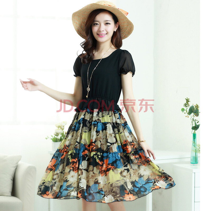 【<em>货到付款</em>】2014夏装<em>女装</em>新款<em>连衣裙</em>韩版宽