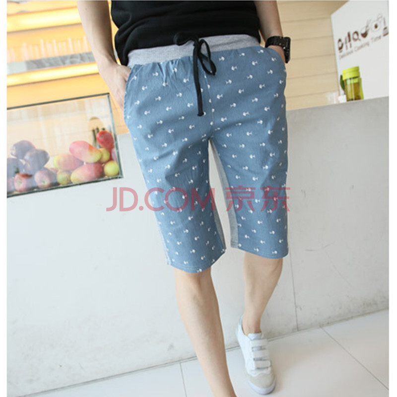 月伊纺男装 <em>2014</em>夏装<em>新款</em>韩版修身休闲<em>短裤男</em>