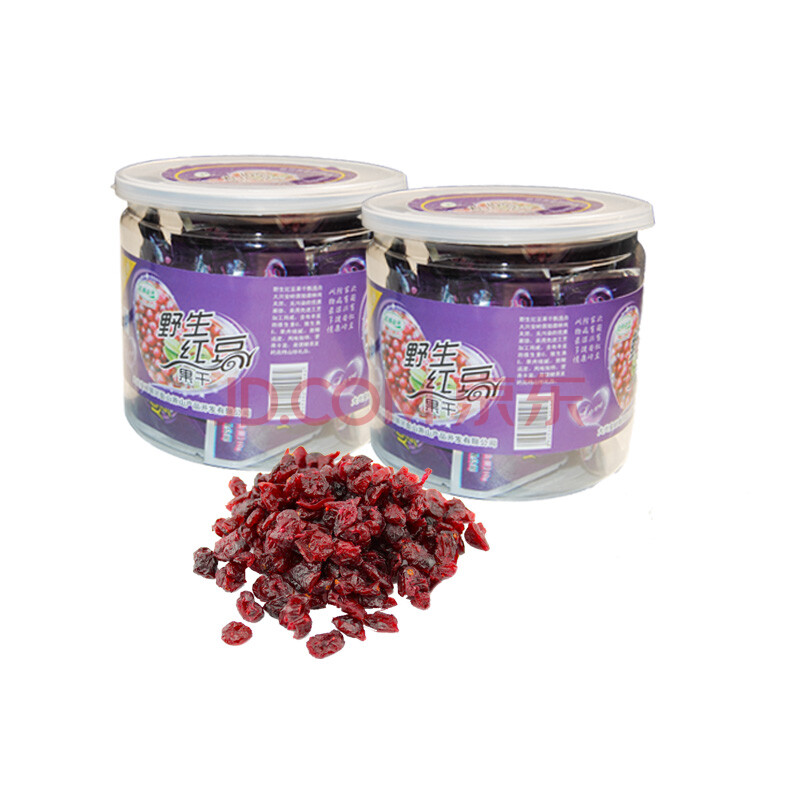 祺澄野生红豆果干80g红豆越橘蜜饯果干果脯图