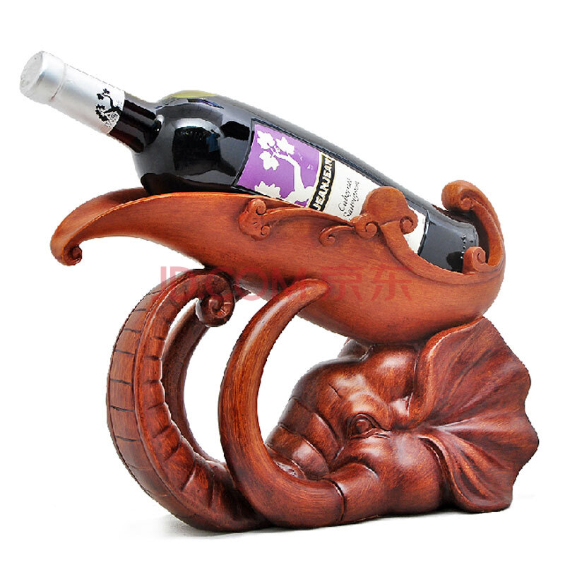 酷宝礼坊JYF-116大象酒具大象头红酒酒架时尚