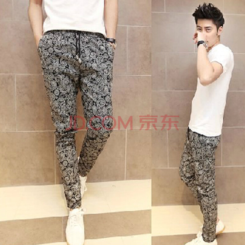 戴维李(daiweili)<em>2014</em>春夏<em>发型</em>师<em>男士</em>裤<em>韩版</em>修