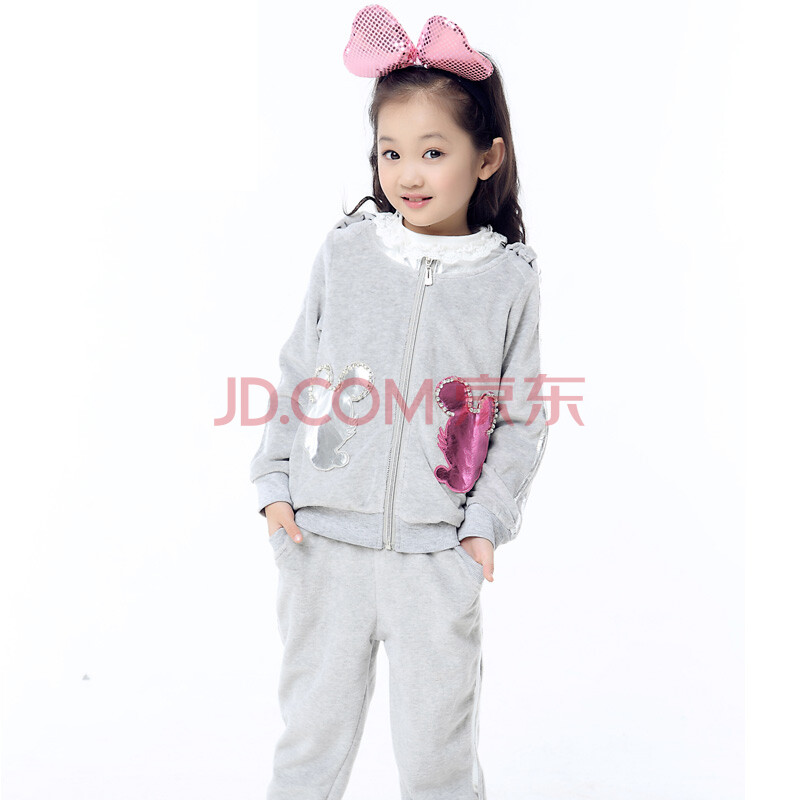 <em>女童</em>套装<em>长袖两件套</em>哪种好 童装<em>女童</em>套装牌子