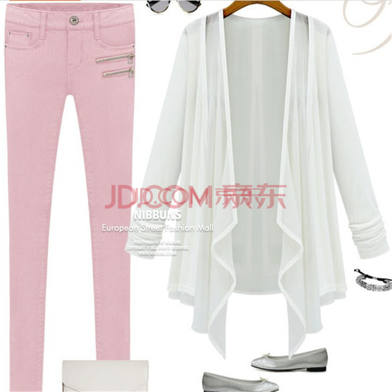 2014春夏新款女式飘逸拼接<em>防晒</em>衣<em>空调衫开衫</em>