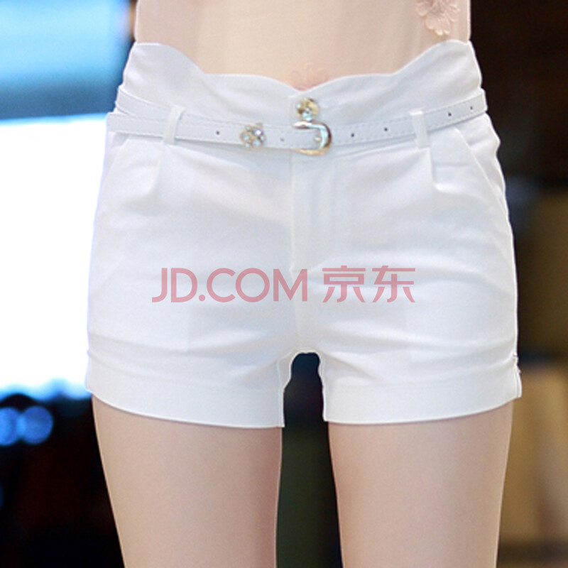 2014夏季新款韩版<em>修身显瘦</em> 时尚<em>波浪边 短裤</em>热