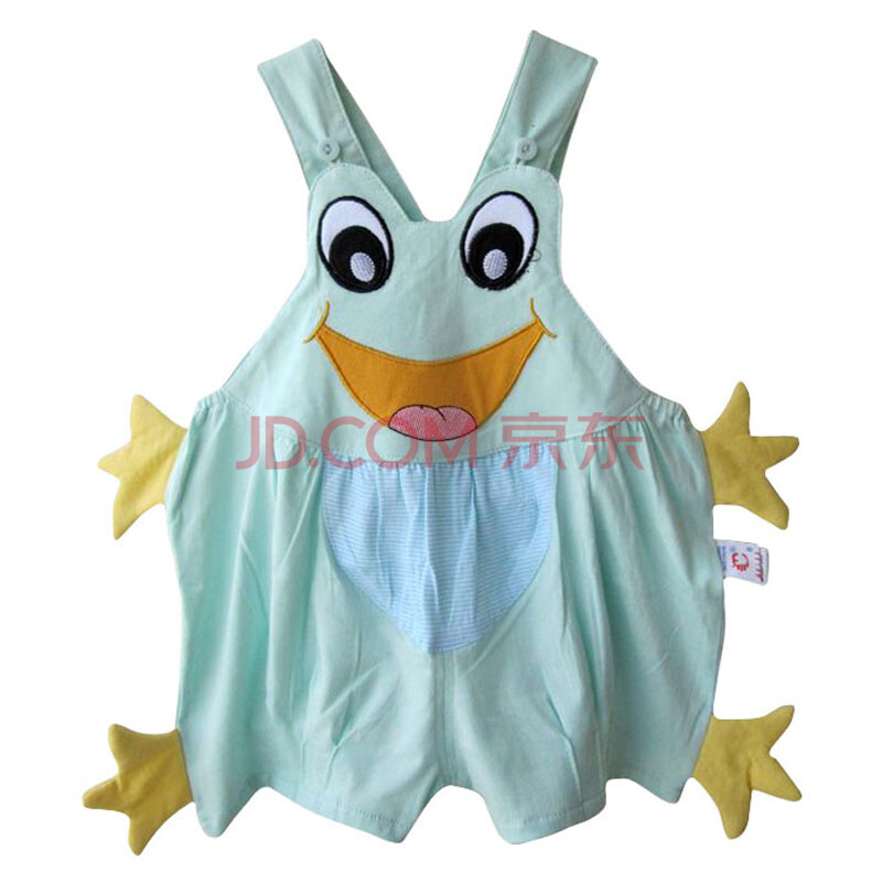 夏季新款 卡通连体<em>灯笼裤</em> 纯棉宝宝<em>背带</em>裤婴童