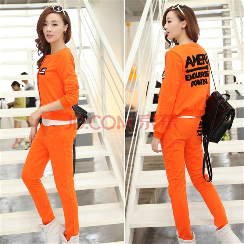 艾拉克蒂 2014新款女休闲套装<em>女秋装</em>韩版时尚