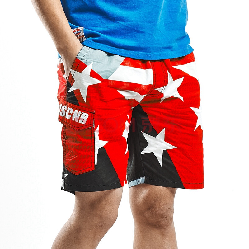 伦蒂斯(GlenTieS)14夏季新款男士<em>沙滩短裤男</em>休