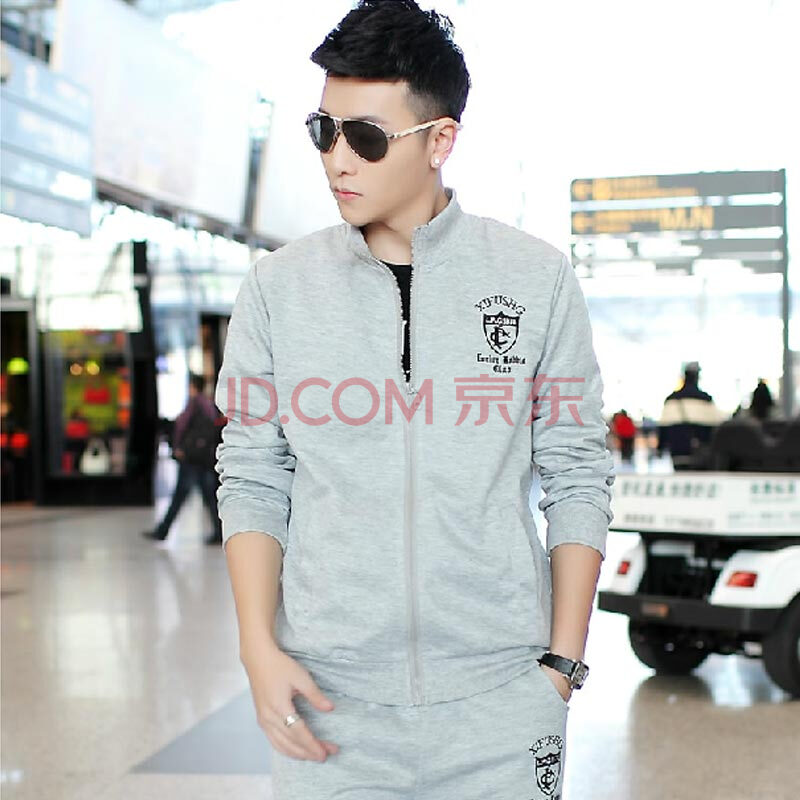 <em>货到付款</em> 2014春秋装新款韩版<em>开衫</em>男士卫衣套