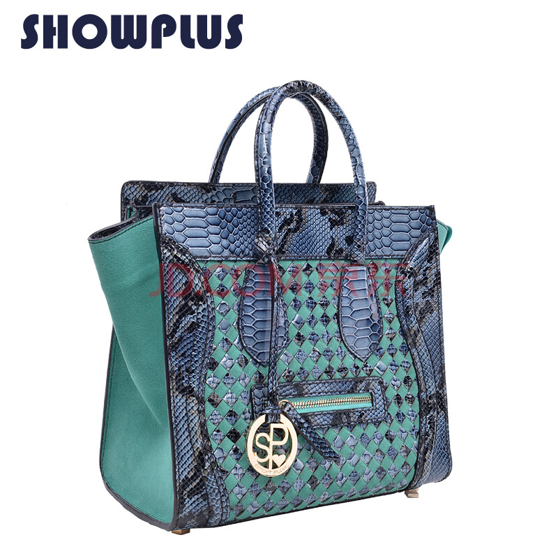 手工编织牛皮包女包 手工毛线编织包女包