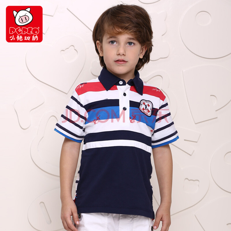 小猪班纳2014夏装 小猪班纳男童t恤