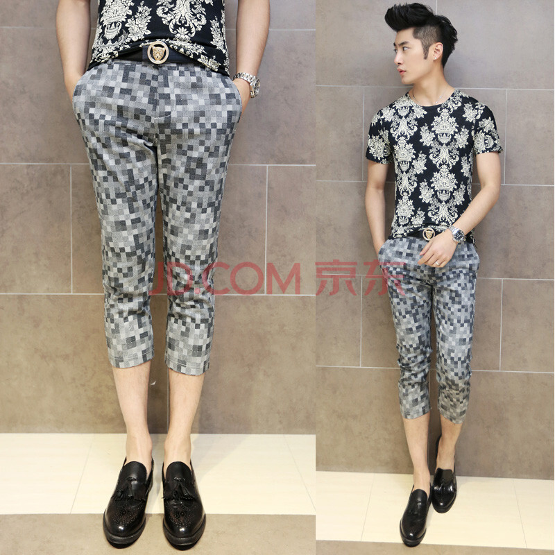 DJS 2014夏季新款 韩版修身男士<em>休闲裤 男休闲</em>