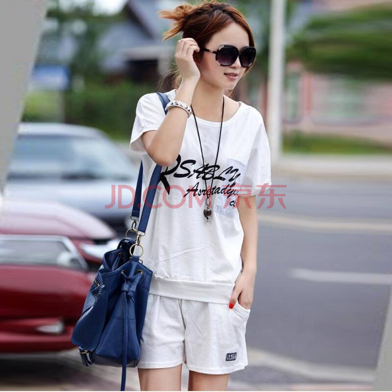 诗馨2014夏装新款女装蝙蝠衫韩版T恤<em>女短裤</em>夏