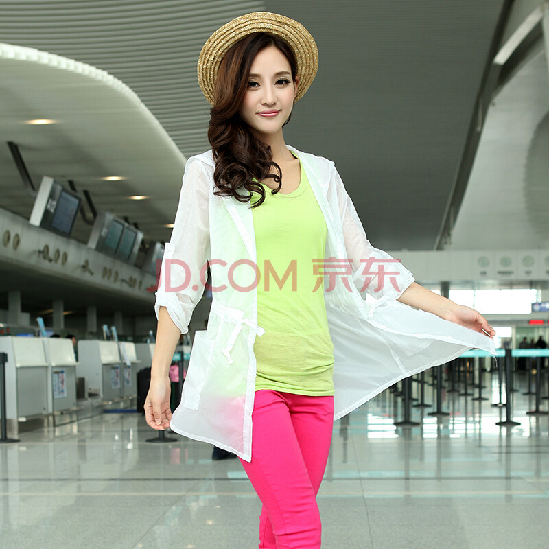 <em>防晒</em>衣 女 防晒衫<em>开衫</em>超薄2014沙滩<em>开衫长款防</em>
