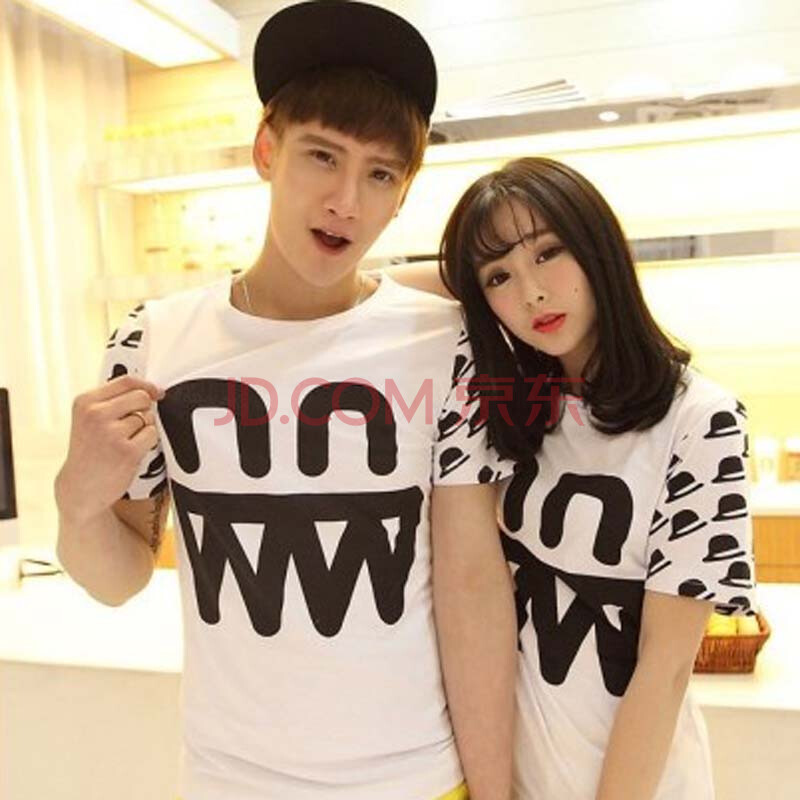 逸吻2014新款夏季<em>情侣</em>装<em>短袖短裤套装</em>男女款